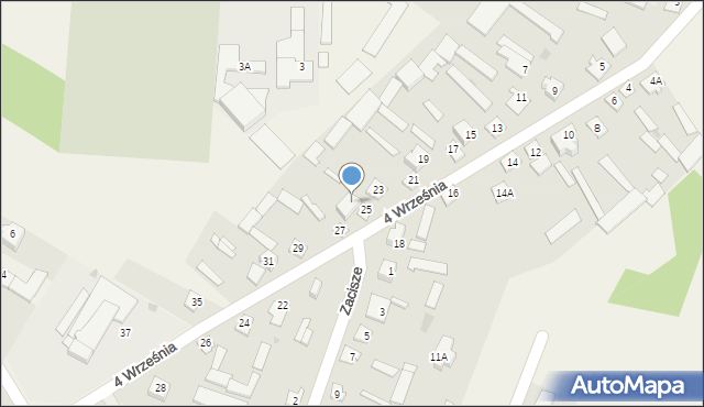 Troszyn, 4 Września, 25A, mapa Troszyn