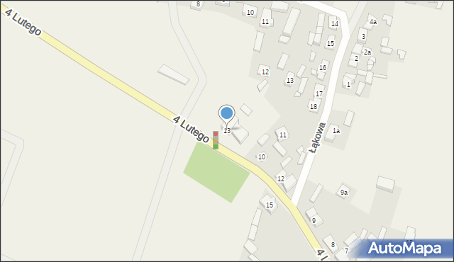 Wrzeszczyna, 4 Lutego, 13, mapa Wrzeszczyna