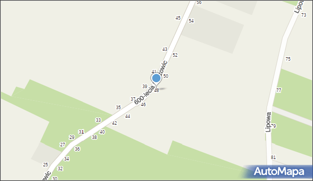 Luszowice, 600-lecia Luszowic, 48, mapa Luszowice