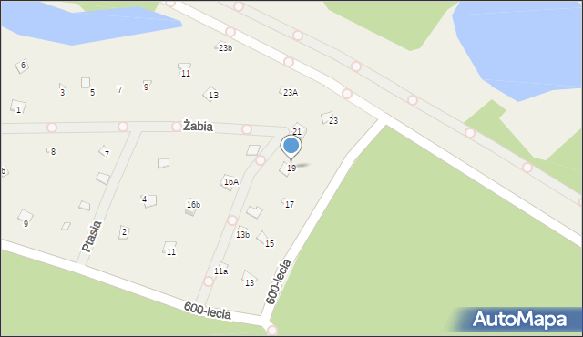 Wieliszew, 600-lecia, 19, mapa Wieliszew