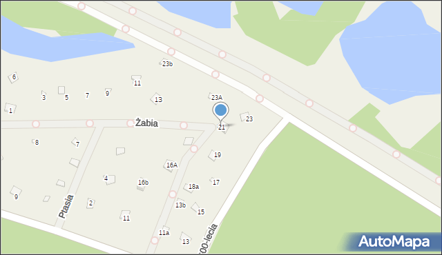 Wieliszew, 600-lecia, 21, mapa Wieliszew