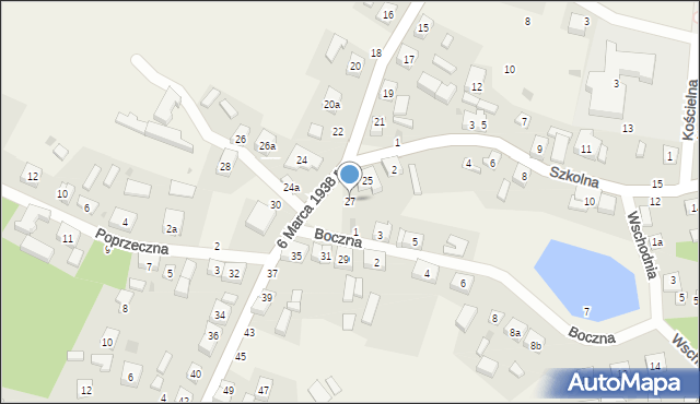 Piece, 6 Marca 1938 r., 27, mapa Piece