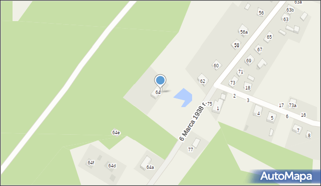 Piece, 6 Marca 1938 r., 64, mapa Piece