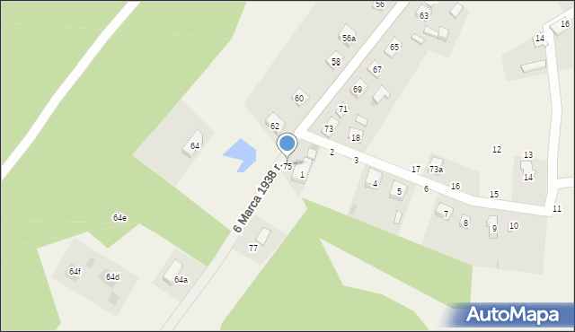 Piece, 6 Marca 1938 r., 75, mapa Piece