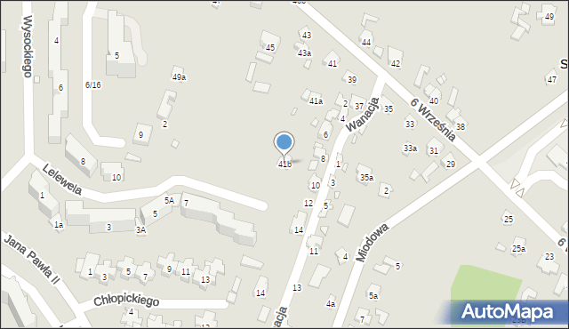 Starachowice, 6 Września, 41b, mapa Starachowic