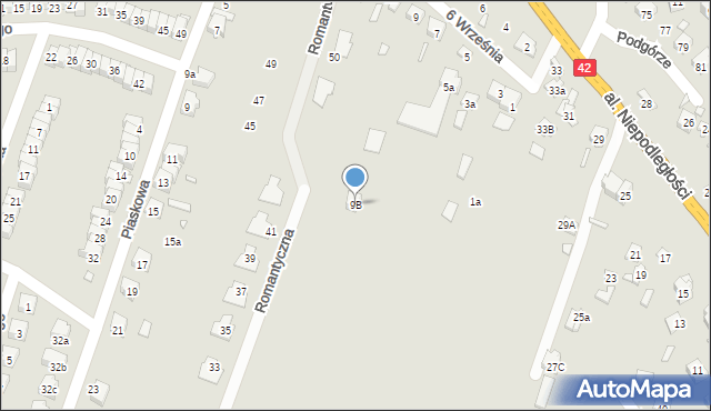 Starachowice, 6 Września, 9B, mapa Starachowic