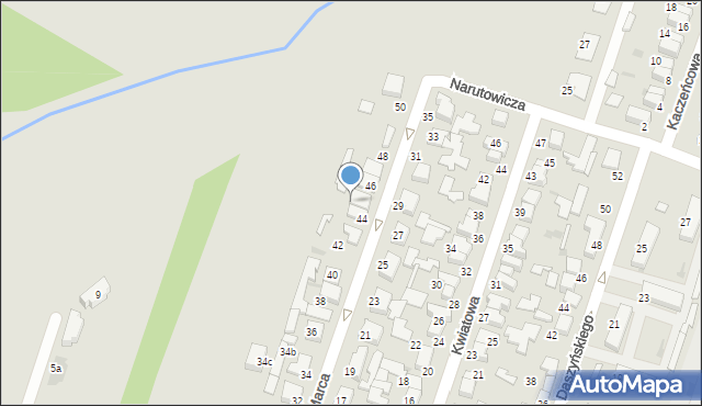 Konstantynów Łódzki, 8 Marca, 44a, mapa Konstantynów Łódzki