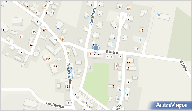 Sulików, 8 Maja, 4, mapa Sulików