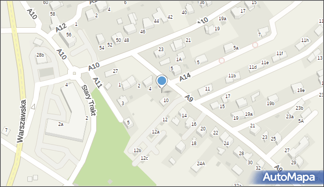 Węgrzce, A9, 8, mapa Węgrzce