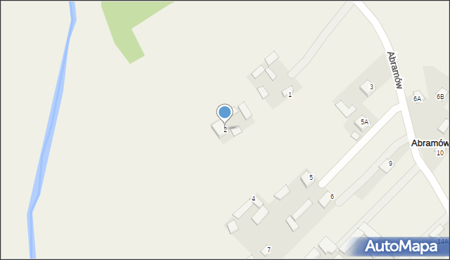 Abramów, Abramów, 2, mapa Abramów