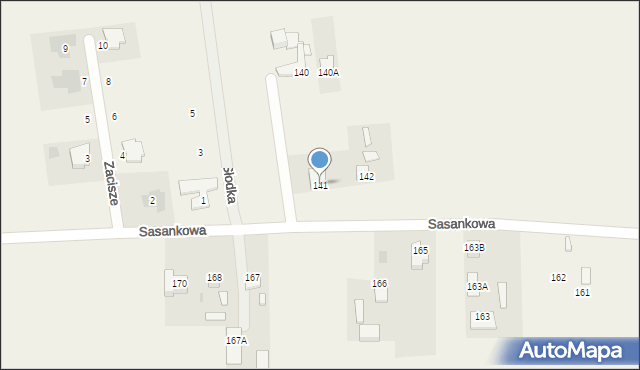Abramowice Prywatne, Abramowice Prywatne, 141, mapa Abramowice Prywatne