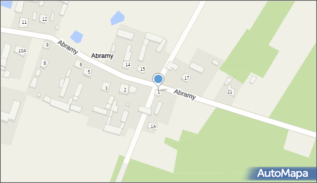 Abramy, Abramy, 1, mapa Abramy