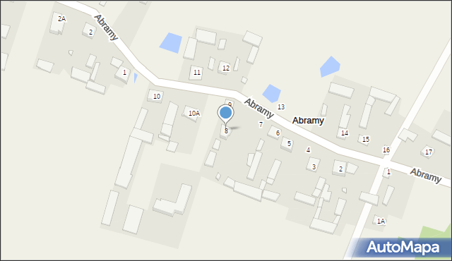 Abramy, Abramy, 8, mapa Abramy