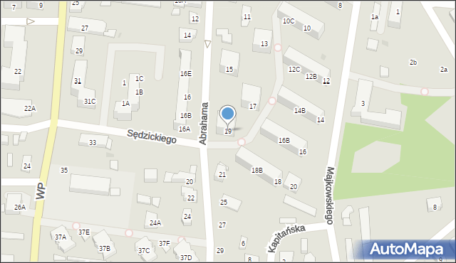 Puck, Abrahama, 19, mapa Puck