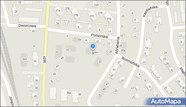 Puck, Abrahama, 28, mapa Puck