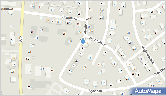 Puck, Abrahama, 41, mapa Puck