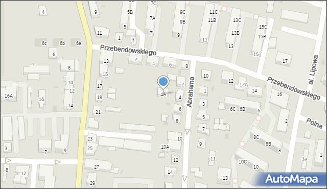 Puck, Abrahama, 4A, mapa Puck