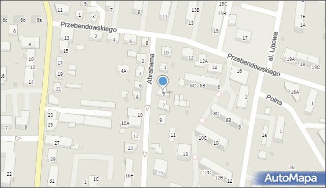 Puck, Abrahama, 5, mapa Puck