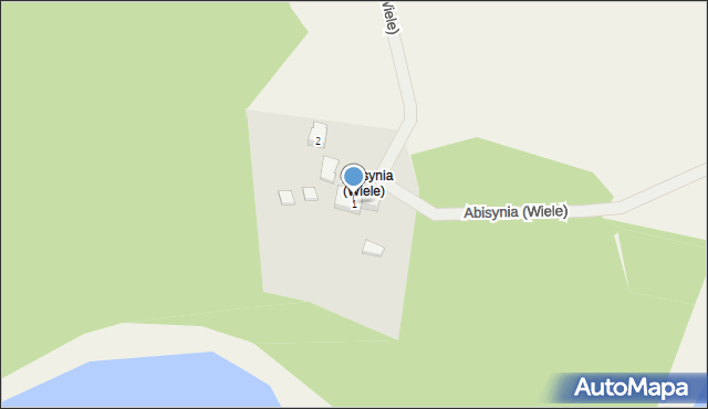 Wiele, Abisynia (Wiele), 1, mapa Wiele