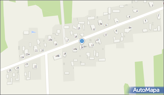 Adamek, Adamek, 14, mapa Adamek