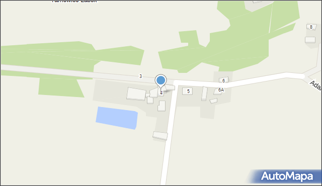 Adamierz, Adamierz, 4, mapa Adamierz