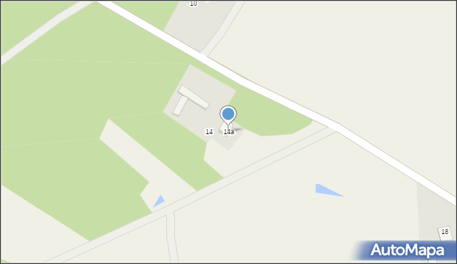 Adamów, Adamów, 14a, mapa Adamów