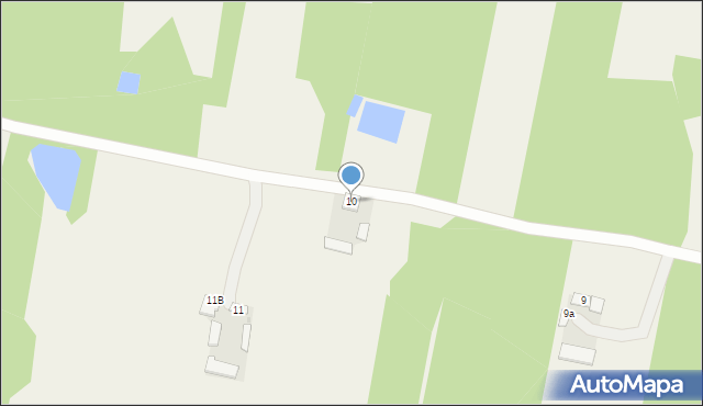 Adamów, Adamów, 10, mapa Adamów