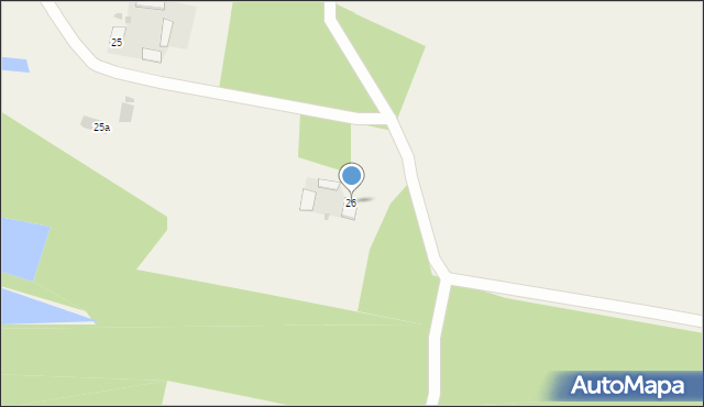 Adamów, Adamów, 26, mapa Adamów
