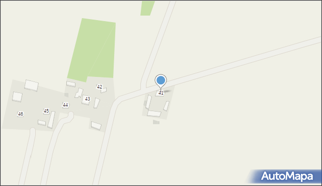 Adamów, Adamów, 41, mapa Adamów