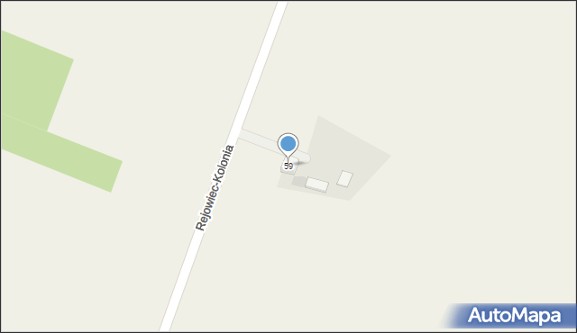 Adamów, Adamów, 59, mapa Adamów