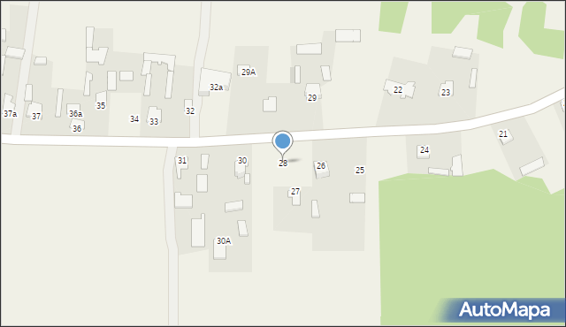 Adamów, Adamów, 28, mapa Adamów