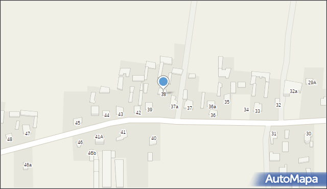 Adamów, Adamów, 38, mapa Adamów