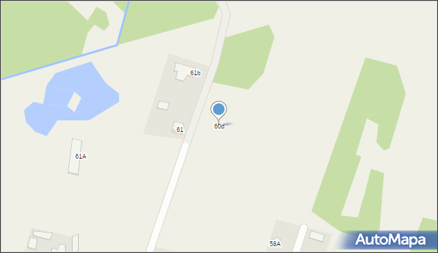Adamów, Adamów, 60d, mapa Adamów