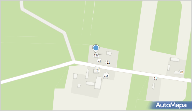 Adamów, Adamów, 23a, mapa Adamów