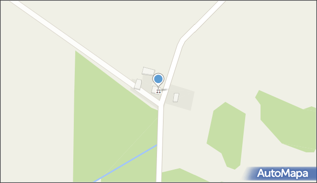 Adamów, Adamów, 11, mapa Adamów