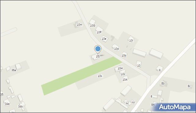 Adamów, Adamów, 10j, mapa Adamów