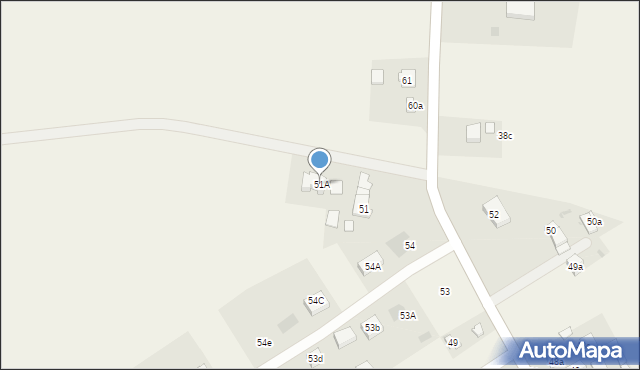 Adamów, Adamów, 51A, mapa Adamów