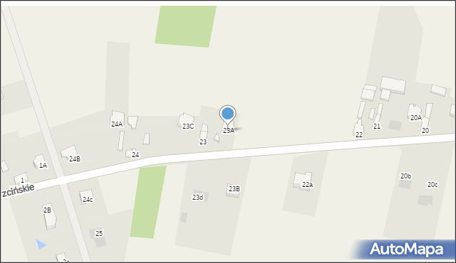 Adamów, Adamów, 23A, mapa Adamów