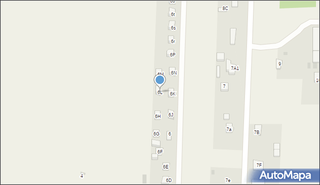 Adamów, Adamów, 6L, mapa Adamów