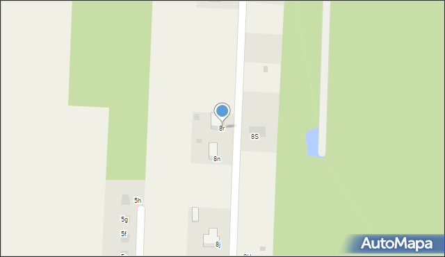 Adamów, Adamów, 8r, mapa Adamów