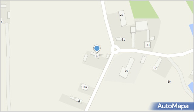 Adamów Rososki, Adamów Rososki, 17, mapa Adamów Rososki