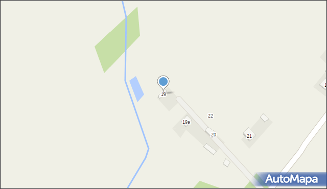 Adamów Rososki, Adamów Rososki, 19, mapa Adamów Rososki