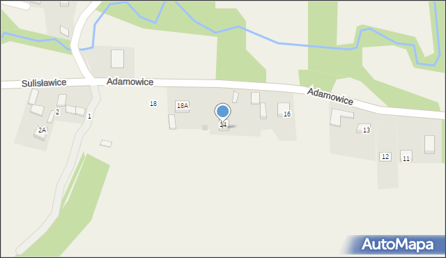 Adamowice, Adamowice, 15, mapa Adamowice