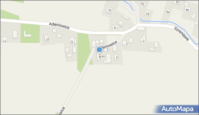Adamowice, Adamowice, 6, mapa Adamowice
