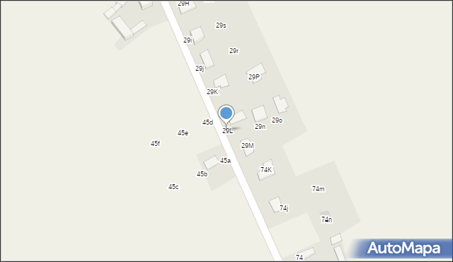 Adamowice, Adamowice, 29L, mapa Adamowice