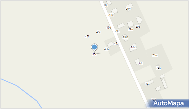 Adamowice, Adamowice, 45c, mapa Adamowice