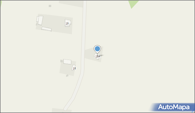 Adamowizna, Adamowizna, 19A, mapa Adamowizna