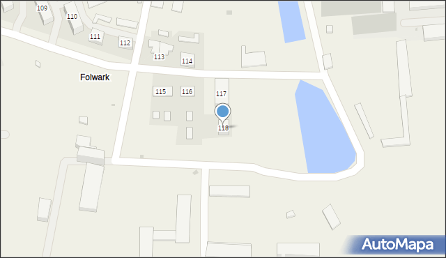 Adamówka, Adamówka, 118, mapa Adamówka