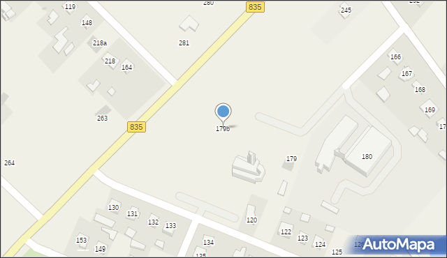 Adamówka, Adamówka, 179b, mapa Adamówka