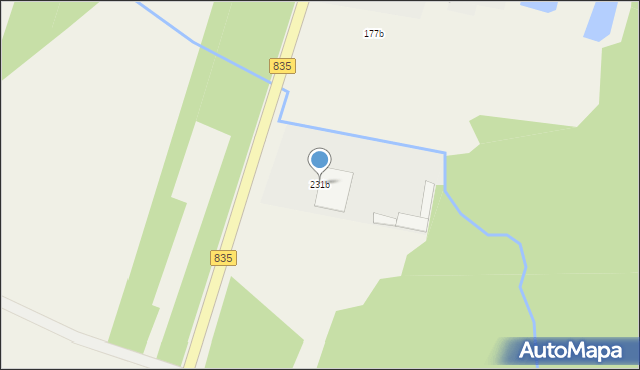 Adamówka, Adamówka, 231b, mapa Adamówka